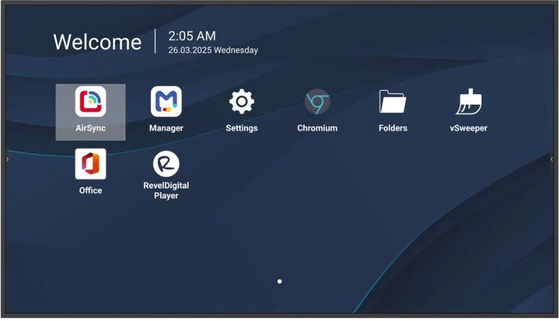 Viewsonic CDE5514-2C visualizzatore di messaggi Pannello piatto per segnaletica digitale 139,7 cm (55") LCD Wi-Fi 500 cd/m² 4K Ultra HD Nero Processore integrato Android 14 24/7