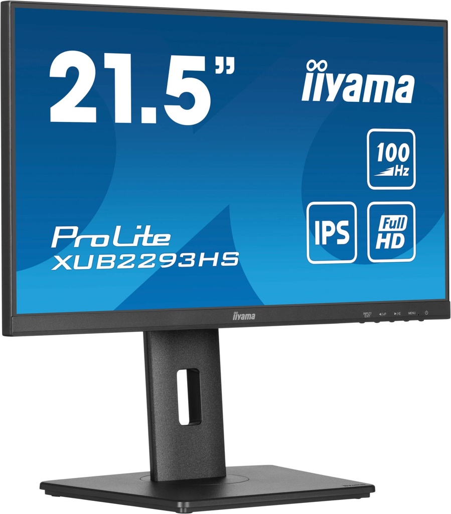 [XUB2293HS-B6] Monitor IIyama ProLite XUB2293HS-B6 21''  FullHD IPS HDMI DP 100Hz Nero Matt - SPEDIZIONE IMMEDIATA