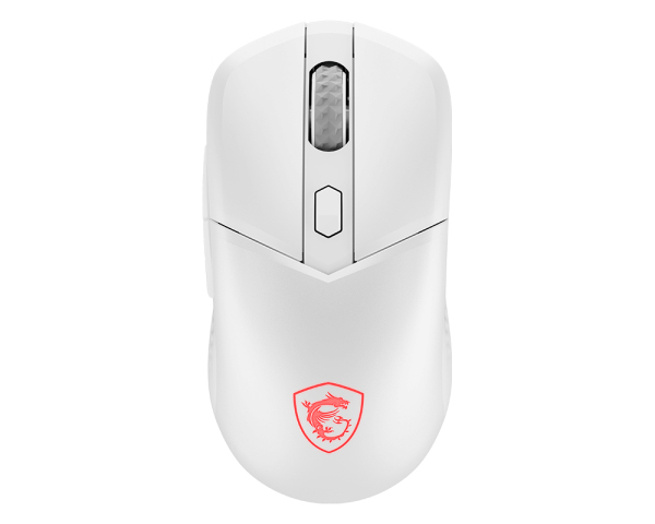 [S12-4301440-CLA] MSI Versa 300 Wireless mouse Gaming Mano destra RF Wireless + Bluetooth + USB Type-C Ottico 8000 DPI