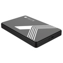 Techly Box Esterno USB3.0 per HDD/SSD SATA 2,5" Nero