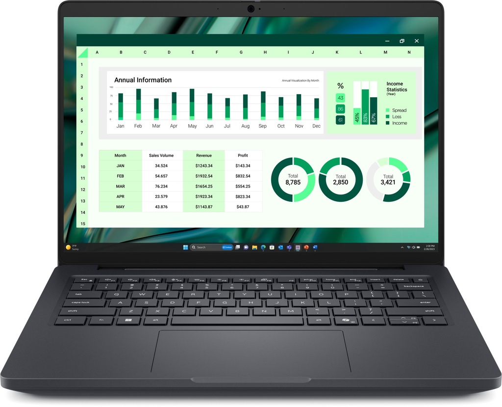 [6RYWJ] DELL Pro Max 14 MC14250 Intel Core Ultra 7 265H Workstation mobile 35,6 cm (14") Full HD+ 16 GB LPDDR5x-SDRAM 512 GB SSD NVIDIA RTX PRO 500 Blackwell Wi-Fi 7 (802.11be) Windows 11 Pro Italiano Nero
