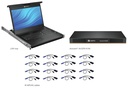 Vertiv Avocent 16 Computer - 47 cm (18,5") LED - UXGA - 1600 x 1200 - 16:9Porta PS/2USBVGA - Tastiera - TouchPad - 120 V AC, 230 V AC Input Voltage - 1U Alto - PC
