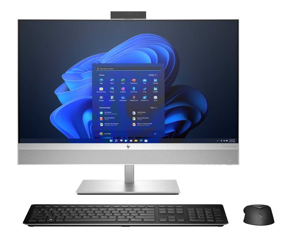 [D57L4ET#ABZ] HP EliteOne 870 G9 All-in-One PC Wolf Pro Security Edition Intel® Core™ i7 68,6 cm (27") 1920 x 1080 Pixel PC All-in-one 16 GB DDR5-SDRAM 512 GB SSD Windows 11 Pro Wi-Fi 6E (802.11ax) Argento
