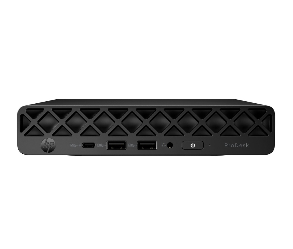 [D5BM6ET#ABZ] HP ProDesk 4 Mini G1i Desktop AI PC Intel Core Ultra 7 265T 16 GB DDR5-SDRAM 512 GB SSD Windows 11 Pro Mini PC