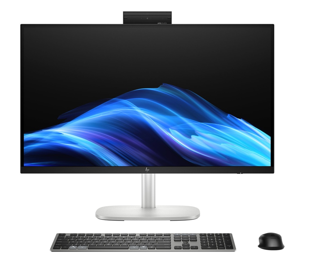 [D5BC5ET#ABZ] HP EliteStudio 8 G1i AI Wolf Pro Security Edition Intel Core Ultra 9 285 68,6 cm (27") 2560 x 1440 Pixel Touch screen PC All-in-one 32 GB DDR5-SDRAM 1 TB SSD Windows 11 Pro Wi-Fi 7 (802.11be) AI PC Argento