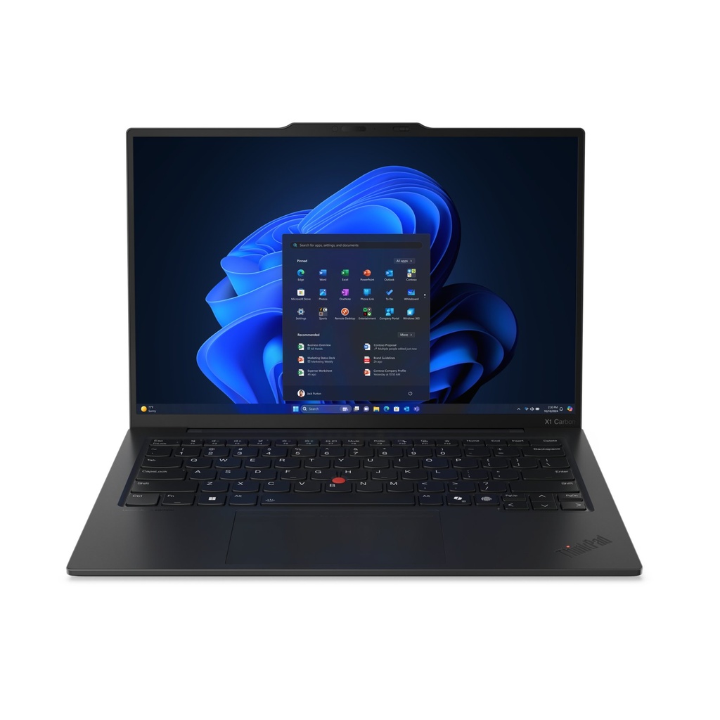 [21NS00MMIX] Lenovo ThinkPad X1 Carbon Gen 13 Aura Edition Copilot+ PC Intel Core Ultra 7 258V Computer portatile 35,6 cm (14") 2.8K 32 GB LPDDR5x-SDRAM 1 TB SSD Wi-Fi 7 (802.11be) Windows 11 Pro Italiano Nero