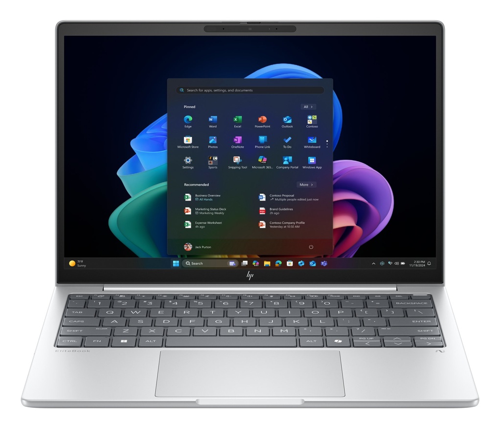 [D76LYET#ABZ] HP EliteBook 8 G1a Next Gen AI PC Wolf Pro Security Edition Copilot+ PC AMD Ryzen AI 7 350 Computer portatile 33,8 cm (13.3") WUXGA 32 GB LPDDR5x-SDRAM 512 GB SSD Wi-Fi 7 (802.11be) Windows 11 Pro Argento