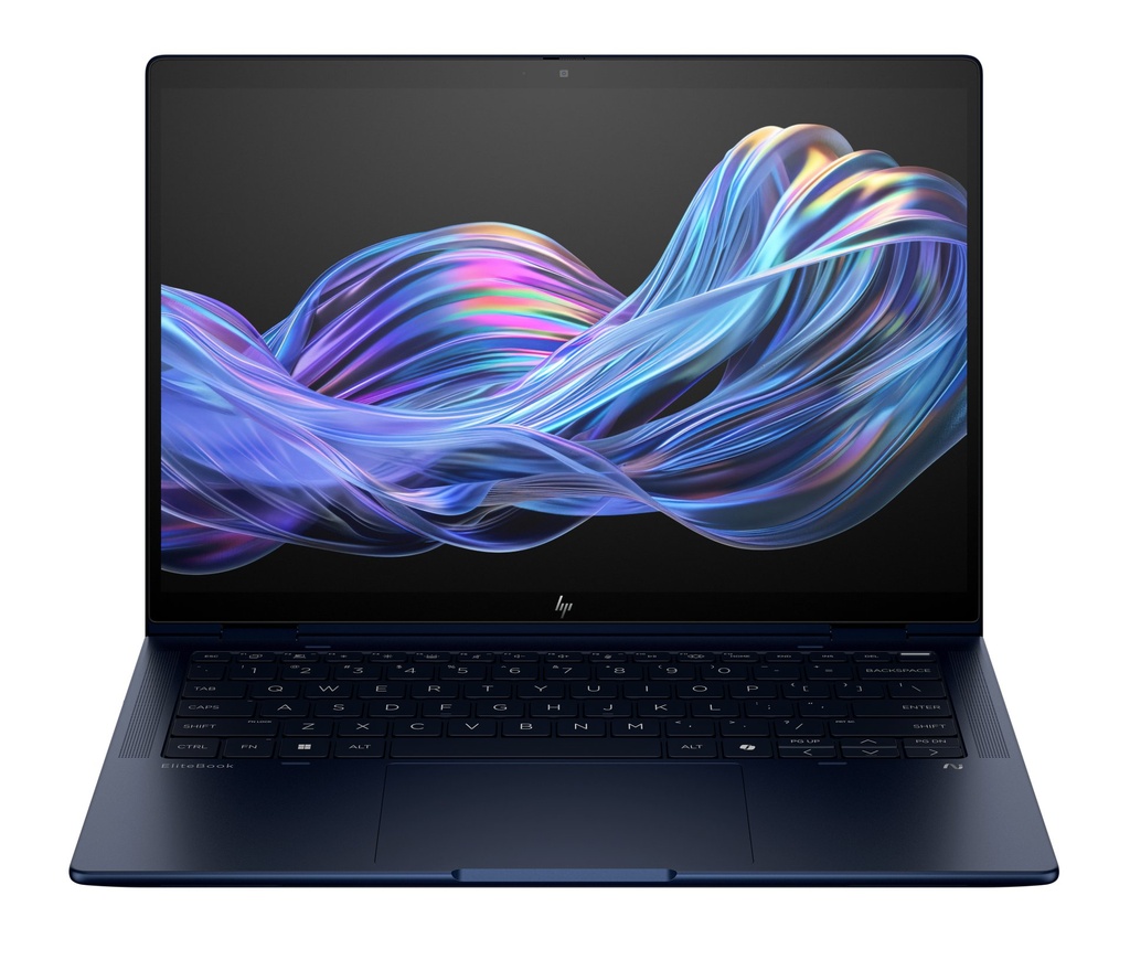 [D76MDET#ABZ] HP EliteBook X Flip G1i 14 inch Notebook Next Gen AI PC Wolf Pro Security Edition Copilot+ PC Intel Core Ultra 7 256V Ibrido (2 in 1) 35,6 cm (14") Touch screen WUXGA 16 GB LPDDR5x-SDRAM 1 TB SSD Wi-Fi 7 (802.11be) Windows 11 Pro Blu