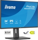 iiyama ProLite XB2497HSU-B1 Monitor PC 60,5 cm (23.8") 1920 x 1080 Pixel Full HD LED Nero