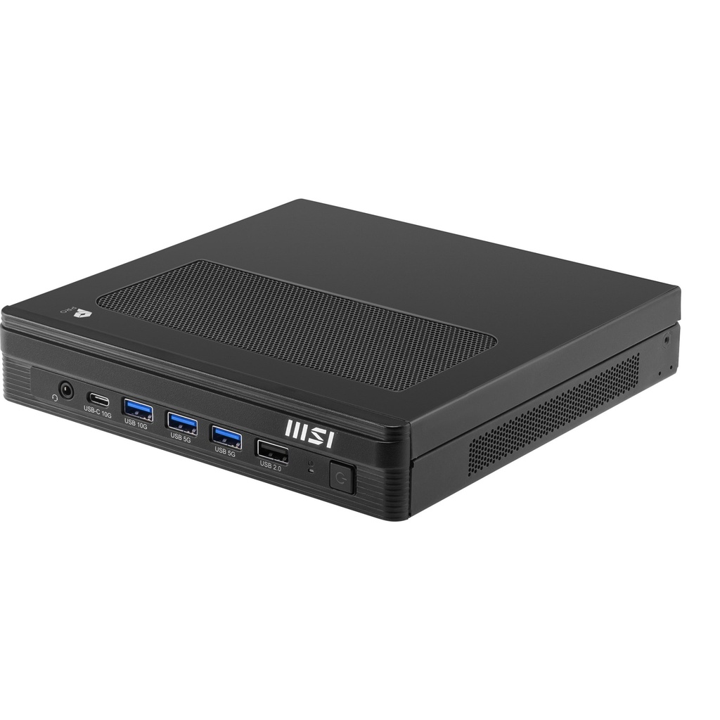 [9S6-B21011-003] MSI Pro DP10 A14MG-003EU PC/stazione di lavoro Intel® Core™ i3 i3-14100 8 GB DDR5-SDRAM 512 GB SSD Windows 11 Home Mini PC Nero