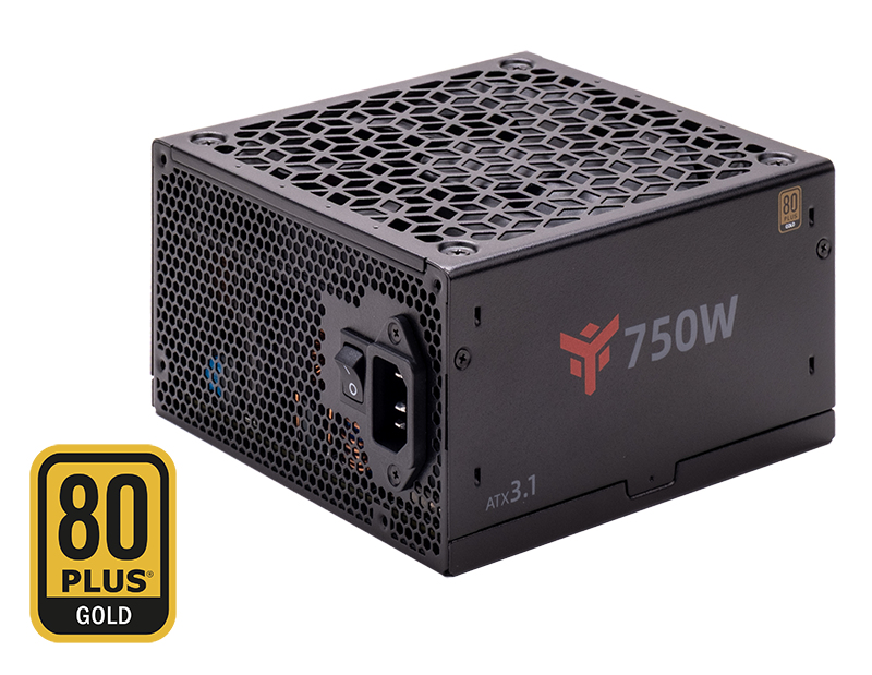itek GBI750 alimentatore per computer 750 W 20+4 pin ATX ATX Nero