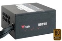 itek BD700 alimentatore per computer 700 W 24-pin ATX ATX Nero