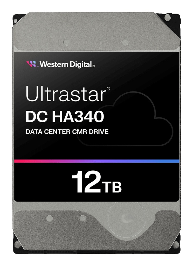 [0B47063] Western Digital Ultrastar DC HA340 disco rigido interno 12 TB 7200 Giri/min 512 MB 3.5" SATA
