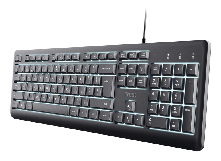 [25820] Trust Primo Beleuchtete tastiera Casa/ufficio USB QWERTY Italiano Nero