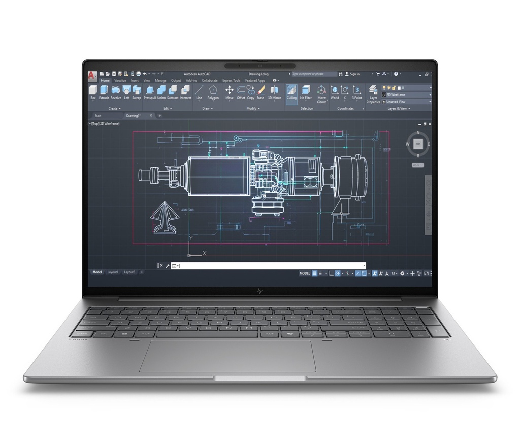 [D4TA2ET#ABZ] HP ZBook 8 G1i 16 inch Mobile Workstation PC Wolf Pro Security Edition Intel Core Ultra 7 255H 40,6 cm (16") Touch screen WUXGA 32 GB DDR5-SDRAM 1 TB SSD NVIDIA RTX 500 Ada Wi-Fi 7 (802.11be) Windows 11 Pro AI Workstation, AI PC Argento