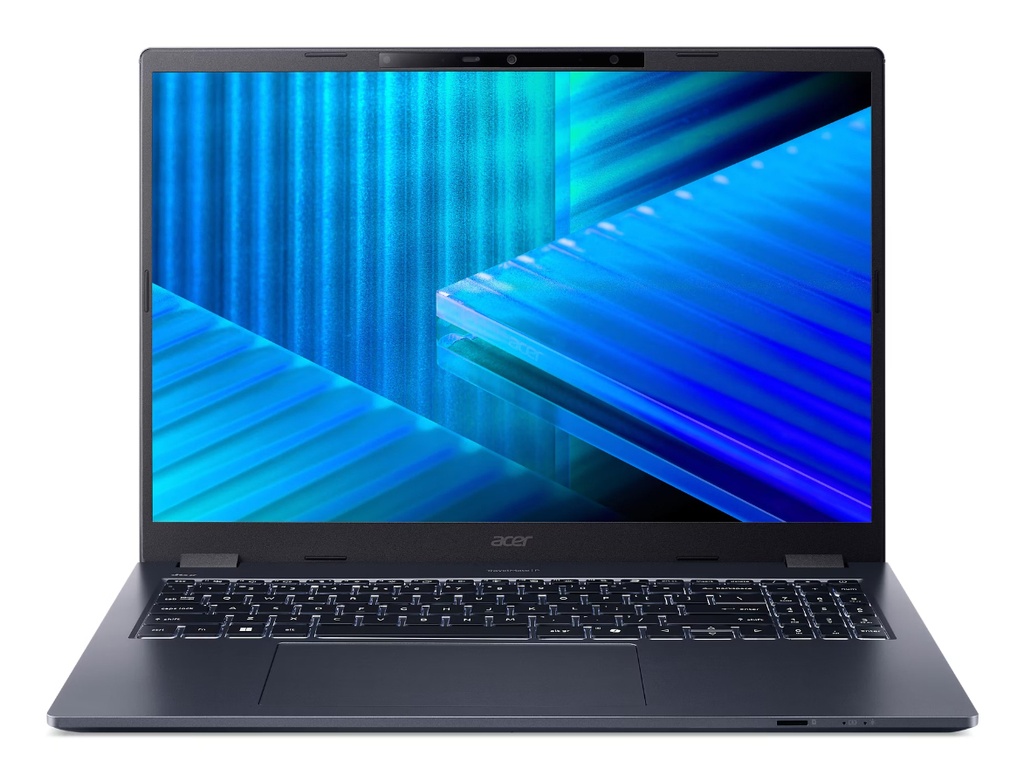 [NX.BFKET.002] Acer TravelMate P4 TMP416-54-TCO-58LV Intel Core Ultra 5 225U Computer portatile 40,6 cm (16") WUXGA 16 GB DDR5-SDRAM 512 GB SSD Wi-Fi 7 (802.11be) Windows 11 Pro Italiano Blu