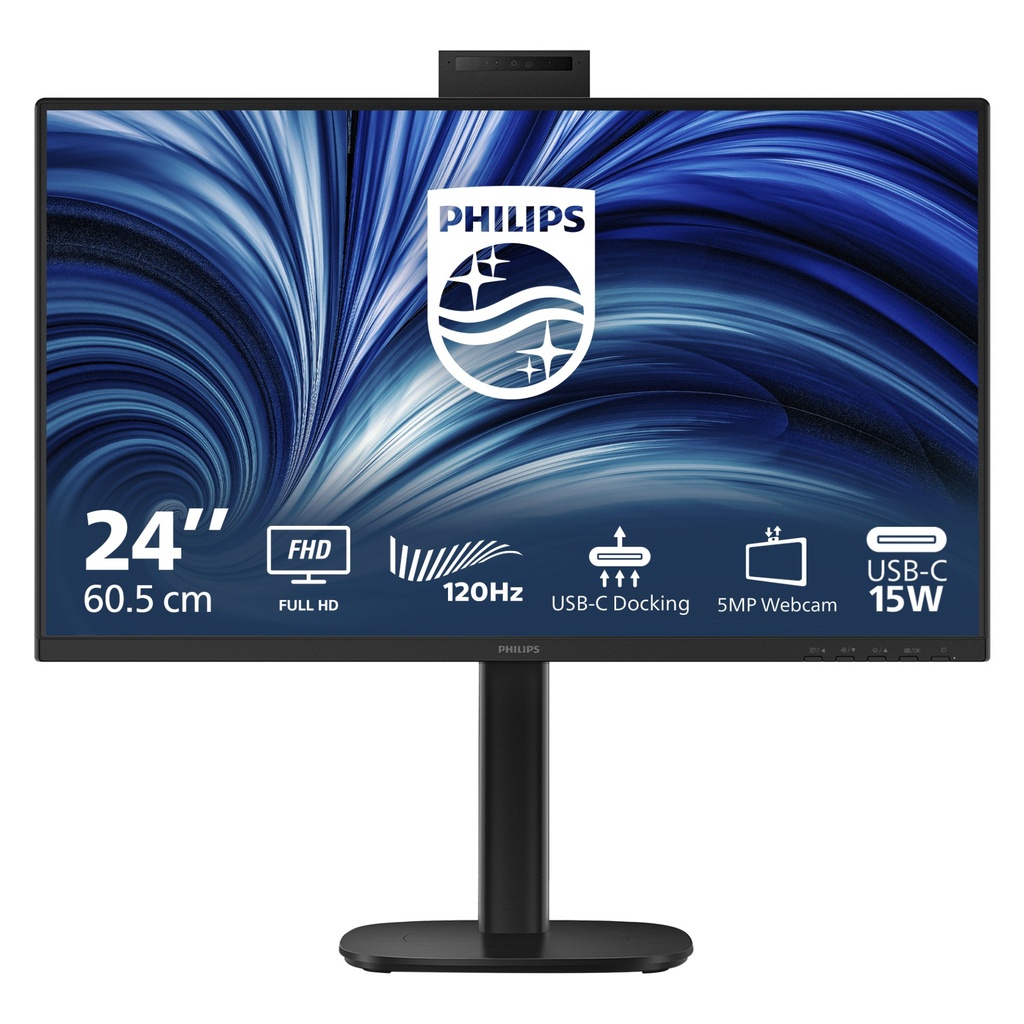 [24B2U3301H] Philips Serie 3000 24B2U3301H/00 Monitor PC 60,5 cm (23.8") 1920 x 1080 Pixel Full HD LCD Nero