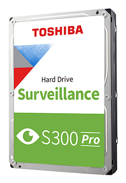 Toshiba S300 Pro Surveillance disco rigido interno 10 TB 7200 Giri/min 512 MB 3.5" Serial ATA III