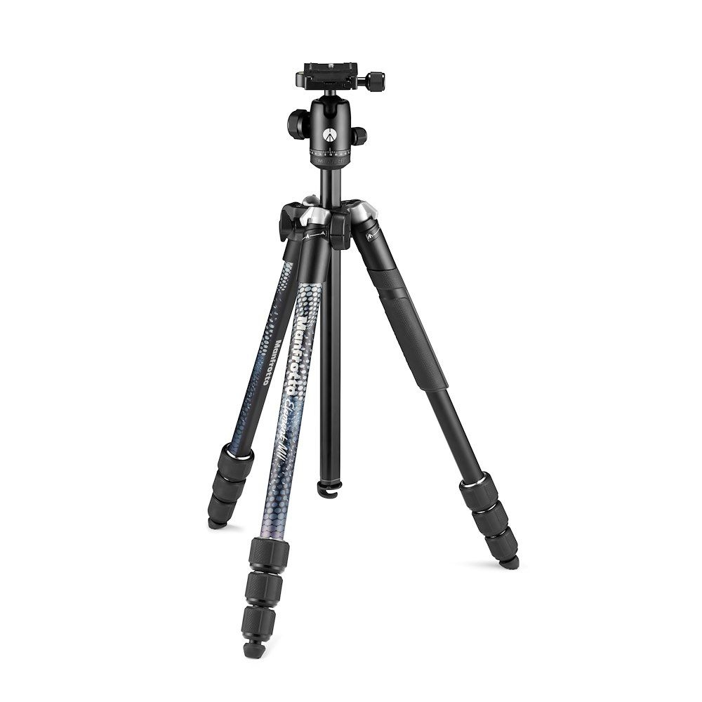 [MKELMII4BK-BH] Manfrotto Element MII Aluminium treppiede Fotocamere digitali/film 3 gamba/gambe Nero