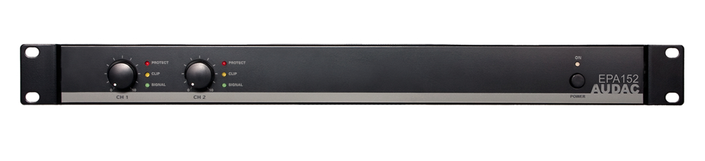 AUDAC EPA152 amplificatore audio 2.0 canali Nero