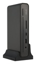 ASUS Triple Display USB-C Dock Duo DC301 Cablato Nero