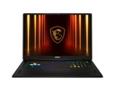 MSI Vector 18 HX AI A2XWIG-673IT Intel Core Ultra 9 275HX Computer portatile 45,7 cm (18") Quad HD+ 32 GB DDR5-SDRAM 2 TB SSD NVIDIA GeForce RTX 5080 Wi-Fi 7 (802.11be) Windows 11 Home Grigio