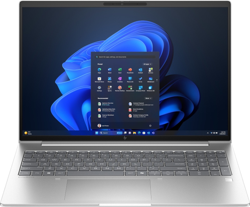 [D76K2ET#ABZ] HP EliteBook 6 G1i 16 inch Notebook AI PC Intel Core Ultra 5 225U Computer portatile 40,6 cm (16") WUXGA 16 GB DDR5-SDRAM 512 GB SSD Wi-Fi 6E (802.11ax) Windows 11 Pro Argento