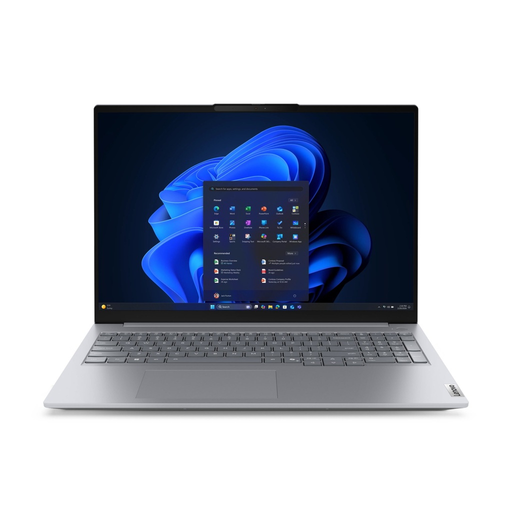 [21UT000FIX] Lenovo ThinkBook 16 G9 AHP AMD Ryzen™ 7 250 Computer portatile 40,6 cm (16") WUXGA 16 GB DDR5-SDRAM 512 GB SSD Wi-Fi 7 (802.11be) Windows 11 Pro Italiano Grigio