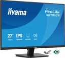 iiyama ProLite X2791QS-B1 Monitor PC 68,6 cm (27") 2560 x 1440 Pixel Quad HD LED Nero
