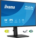 iiyama ProLite XB2491HS-B1 Monitor PC 60,5 cm (23.8") 1920 x 1080 Pixel Full HD LCD Nero