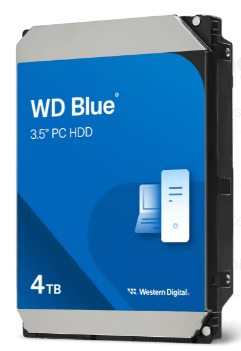 [WD40EZZX] Western Digital WD Blue 3.5-Inch PC HDD disco rigido interno 4 TB 5400 Giri/min 128 MB 3.5" Serial ATA III