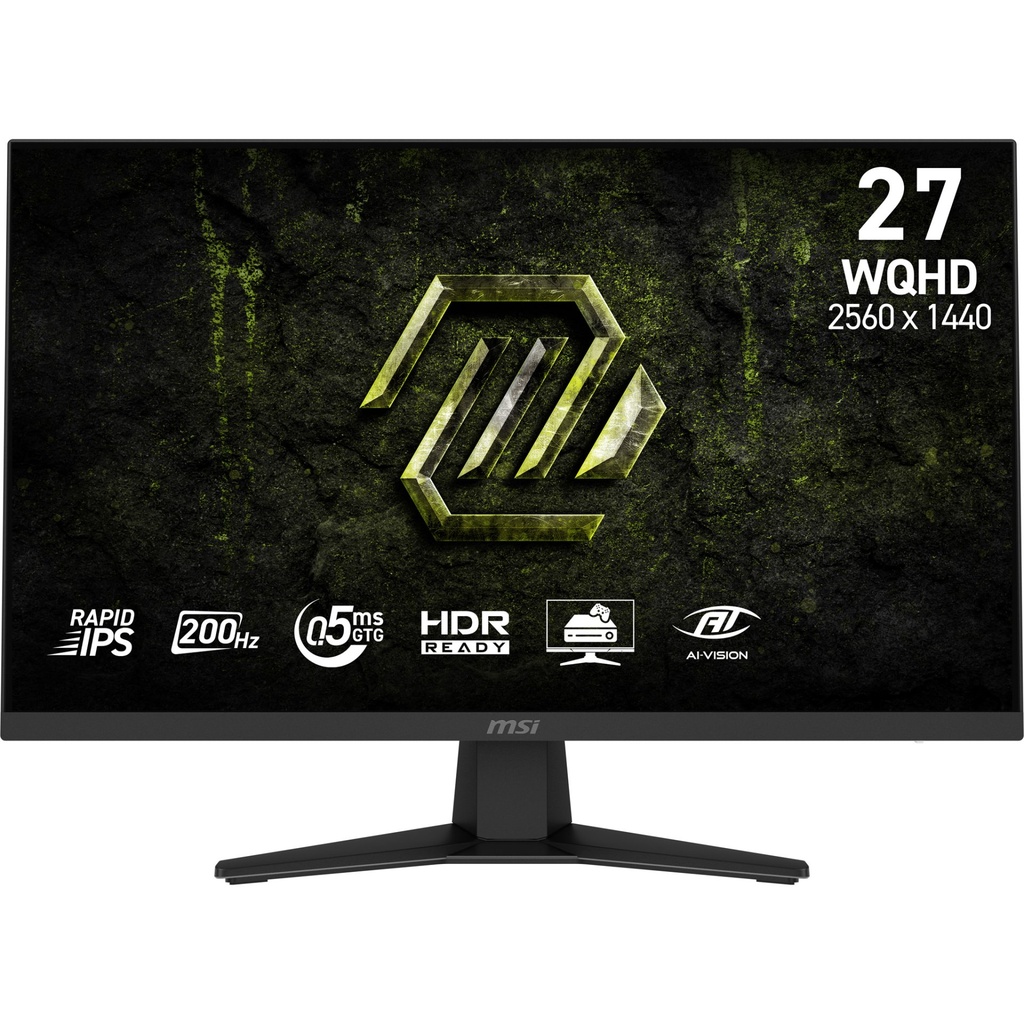 [9S6-3CE41H-067] MSI MAG 274QF E20 Monitor PC 68,6 cm (27") 2560 x 1440 Pixel Wide Quad HD LCD Nero