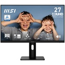 MSI PRO MP273UP E6 Monitor PC 68,6 cm (27") 3840 x 2160 Pixel 4K Ultra HD Nero