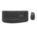 Logitech Signature Comfort Plus Combo MK880 tastiera Mouse incluso Universale RF senza fili + Bluetooth QWERTY Italiano Grafite