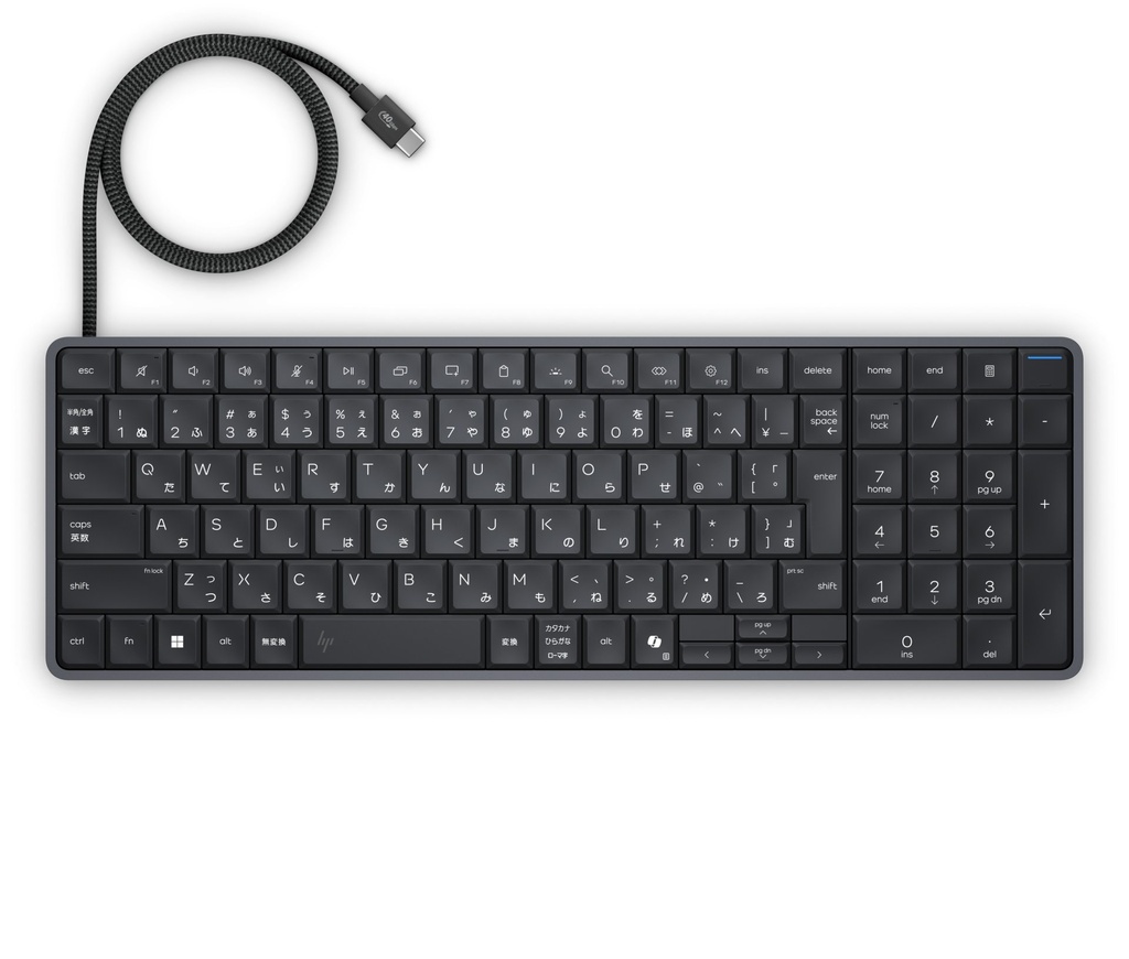 [D7JY4AT#ABZ] HP EliteBoard G1a Next Gen AI Copilot+ PC AMD Ryzen AI 5 PRO PRO 340 16 GB DDR5-SDRAM 512 GB SSD Windows 11 Pro AI PC Nero