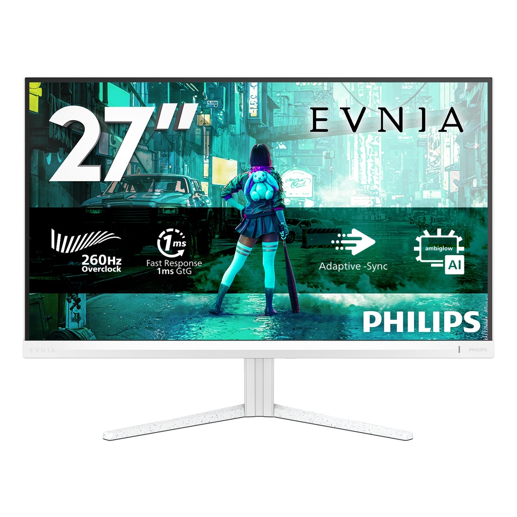 [27M2N3201PL/00] Philips 27M2N3201PL/00 Monitor PC 68,6 cm (27") 1920 x 1080 Pixel Full HD LCD Bianco