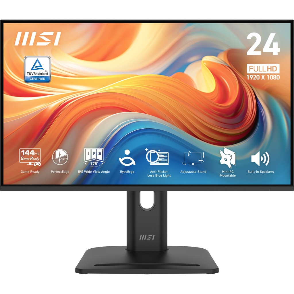 [PRO MP245PG E14] MSI Pro MP245PG E14 Monitor PC 60,5 cm (23.8") 1920 x 1080 Pixel Full HD LCD Nero