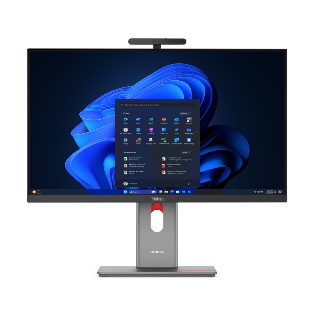 [13AM001XIX] Lenovo ThinkCentre M90a Pro Gen 6 Intel Core Ultra 5 225 68,6 cm (27") 2560 x 1440 Pixel PC All-in-one 16 GB DDR5-SDRAM 512 GB SSD Windows 11 Pro Wi-Fi 6E (802.11ax) Nero