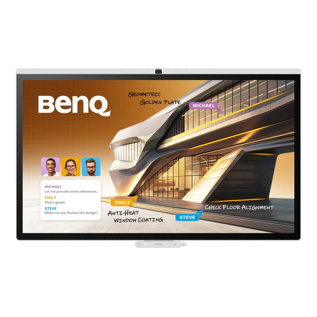 BenQ CP7505 lavagna interattiva 190,5 cm (75") 3840 x 2160 Pixel Touch screen Bianco