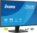 iiyama ProLite X2493HSU-B1 Monitor PC 60,5 cm (23.8") 1920 x 1080 Pixel Full HD LED Nero