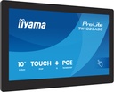 iiyama TW1023ASC-B3P visualizzatore di messaggi Design chiosco 25,6 cm (10.1") Wi-Fi 385 cd/m² WXGA Nero Touch screen Processore integrato Android 24/7