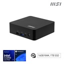 MSI Cubi NUC AI+ 3MG-003EU Copilot+ PC Intel Core Ultra 7 355 16 GB DDR5-SDRAM 1 TB SSD Windows 11 Pro Mini PC Nero