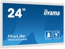 iiyama TW2424AS-W1 visualizzatore di messaggi Pannello piatto per segnaletica digitale 60,5 cm (23.8") Wi-Fi 250 cd/m² 4K Ultra HD Nero Touch screen Processore integrato Android 24/7