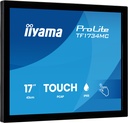iiyama ProLite TF1734MC-B8X Monitor PC 43,2 cm (17") 1280 x 1024 Pixel Touch screen