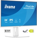 iiyama ProLite XB2497HSU-W1 Monitor PC 60,5 cm (23.8") 1920 x 1080 Pixel Full HD LED Bianco