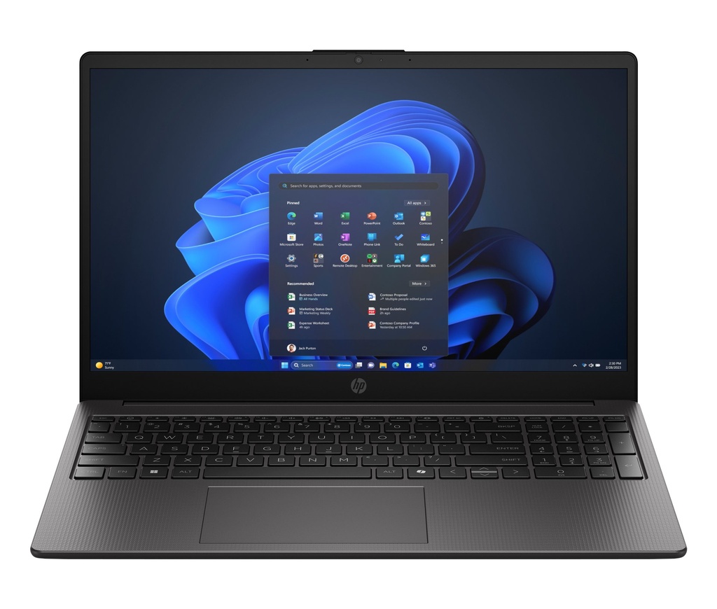 [D76DBAT#ABZ] HP 255R 15.6 inch G10 Notebook PC AMD Ryzen™ 3 7335U Computer portatile 39,6 cm (15.6") Full HD 8 GB DDR5-SDRAM 512 GB SSD Wi-Fi 6 (802.11ax) FreeDOS Nero