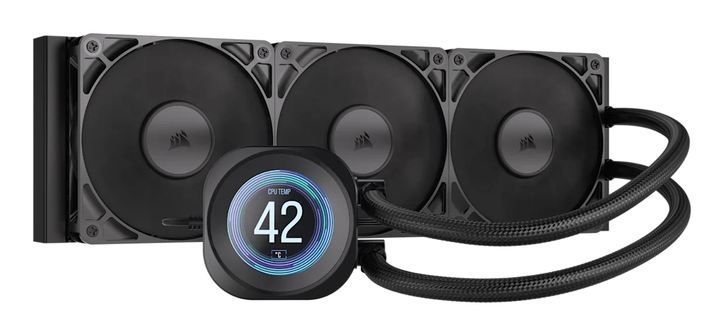 [CW-9061033-WW] Corsair Nautilus 360 RS Processore Raffreddatore di liquidi tutto in uno 12 cm Nero