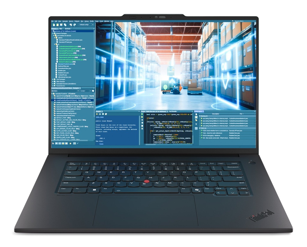 [21Q8003VIX] Lenovo ThinkPad P1 Gen 8 Intel Core Ultra 9 285H Workstation mobile 40,6 cm (16") WUXGA 64 GB LPDDR5x-SDRAM 1 TB SSD NVIDIA RTX PRO 2000 Blackwell Wi-Fi 7 (802.11be) Windows 11 Pro Italiano Nero
