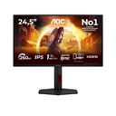 AOC G4 25G4ZR Monitor PC 62,2 cm (24.5") 1920 x 1080 Pixel Nero, Rosso