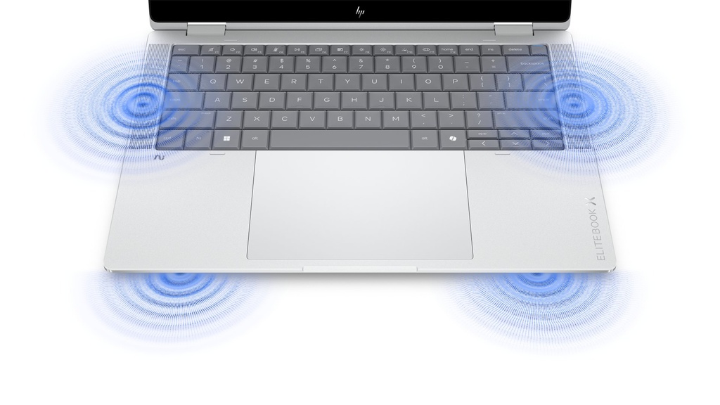 [D87ZSAT#ABZ] HP EliteBook X Flip G2i 14 inch Notebook Next Gen AI PC Wolf Pro Security Edition Copilot+ PC Intel Core Ultra 5 325 Ibrido (2 in 1) 35,6 cm (14") Touch screen WUXGA 16 GB LPDDR5x-SDRAM 512 GB SSD Wi-Fi 7 (802.11be) Windows 11 Pro Argento